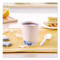 Recycled Content PCF Paper Hot Cups, ProPlanet Seal, 8 oz, White/Blue, 1,000/Carton