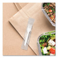 Regal Mediumweight Cutlery, Individually Wrapped, Fork, Plastic, White, 1,000/Carton