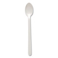 Specialty Cutlery, Soda Spoon, Plastic, White, 1,000/Carton