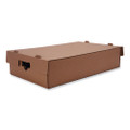 Stackable Catering Tray, 22 x 14.12 x 5.62, White, Paper, 12/Carton