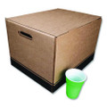 Carryout Boxes, Large Transport Box, 13.5 x 17 x 11.25, Kraft, 15/Carton