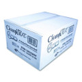 ChampWare Molded-Fiber Clamshell Containers, 9 x 9 x 3, White, 100/Sleeve, 2 Sleeves/Carton
