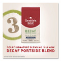 Port Side Blend Whole Bean Coffee, Decaffeinated, 12 oz Bag