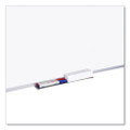 Earth Silver Easy Clean Dry Erase Boards, 48 X 96, White, Aluminum Frame