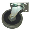 5-Inch Swivel Caster, Gray
