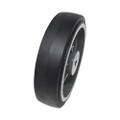 Tilt Truck Wheels, 850 lb Weight Capacity, 12" Wheel, Black