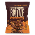 Crunchy Brownie Snack Variety Pack, Chocolate Chip and Salted Caramel, 2 oz Bag, 20/Carton