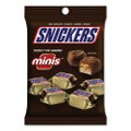 Minis Size Chocolate Bars, Milk Chocolate, 4.4 oz Pack, 12 Packs/Carton