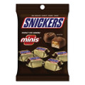 Minis Size Chocolate Bars, Milk Chocolate, 4.4 oz Pack, 12 Packs/Carton