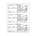 1099-NEC Tax Forms, Fiscal Year: 2021, One-Part (No Copies), 8.5 x 3.67, 3 Forms/Sheet, 50 Forms Total