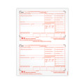 Single-Part W-2 Tax Form, Copy A, Fiscal Year: 2021, One-Part (No Copies), 8.5 x 5.5, 2 Forms/Sheet, 100 Forms Total