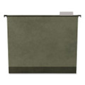 Hanging File Folders, Letter Size, 1/5-Cut Tabs, Standard Green, 20/Pack