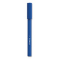 Quick Dry Gel Pen, Stick, Medium 0.7 mm, Blue Ink, Blue Barrel, 24/Pack