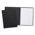 Soft-Cover Notebook Folio Set, 1-Subject, Narrow Rule, Black Cover, (80) 9.5 x 6.5 Sheets