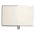 Flexible-Cover Business Journal, 1-Subject, Quadrille Rule, Black Cover, (128) 10 x 8 Sheets