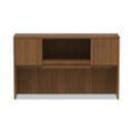 Alera Valencia Series Hutch, 3-comp, 58.88w X 15d X 35.38h, Modern Walnut