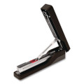Desktop Plastic Full Strip Stapler, 20-Sheet Capacity, Black