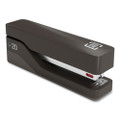 Desktop Plastic Half Strip Stapler, 20-Sheet Capacity, Black