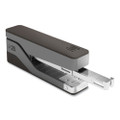 Desktop Aluminum  Half Strip Stapler, 25-Sheet Capacity, Gray/Black