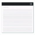 Notepads, Narrow Rule, (50) White 8.5" x 11" Sheets, 12/Pack