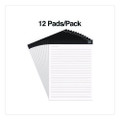 Notepads, Narrow Rule, (50) White 8.5" x 11" Sheets, 12/Pack