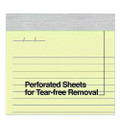 Notepads, Wide/Legal Rule, (50) Canary Yellow 8.5 x 11 Sheets, 12/Pack