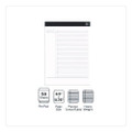Notepads, Project-Management Format, (50) White 8.5 x 11 Sheets, 6/Pack