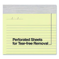 Notepads, Narrow Rule, (50) Canary 8.5 x 11 Sheets, 12/Pack
