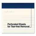 Notepads, Wide/Legal Rule, (50) Ivory 8.5 x 11 Sheets, 12/Pack