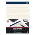 Notepads, Wide/Legal Rule, (50) Ivory 8.5 x 11 Sheets, 12/Pack