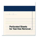 Notepads, Wide/Legal Rule, (50) Ivory 8.5 x 14 Sheets, 12/Pack