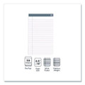 Notepads, Wide/Legal Rule, (50) White 8.5 x 14 Sheets, 12/Pack