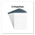 Notepads, Narrow Rule, (50) White 8.5 x 11 Sheets, 12/Pack