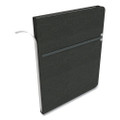 Large Mastery Journal with Pockets, 1-Subject, Narrow Rule, Black/Red Cover, (192) 10 x 8 Sheets