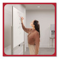 Magnetic Steel Mobile Dry Erase Board, 60 x 40, White Surface, Silver Aluminum Frame