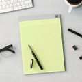 Notepads, Narrow Rule, (50) Canary Yellow 8.5 x 11 Sheets, 6/Pack
