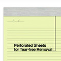 Notepads, Narrow Rule, (50) Canary Yellow 8.5 x 11 Sheets, 6/Pack