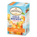 Cold Brew Iced Tea Bags, Peach, 0.07 oz Tea Bag, 20/Box