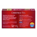 Christmas Tea, 0.07 oz Individually Wrapped Tea Bags, 20/Box