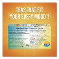 Caffeine-Free Herbal Tea Bags Variety Pack, Individually Wrapped, Four Flavors, 0.06 oz Tea Bag, 20/Box