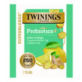 Probiotics Lemon and Ginger Herbal Tea Bags, 0.05 oz, 18/Box