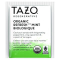 Tea Bags, Organic Refresh Mint, 16/Box, 6 Boxes/Carton