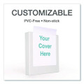 Premier Easy Open Clearvue Locking Slant-d Ring Binder, 3 Rings, 4" Capacity, 11 X 8.5, White