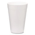 Foam Drink Cups, 32 oz, White, 500/Carton