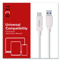 USB-C to USB-A 3.1 Charging Cable, 3.3 ft, White