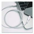 Lightning to USB-A Charging Cable, 6.6 ft, White, 2/Pack