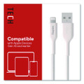 Lightning to USB-A Charging Cable, 3.3 ft, White