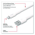 Lightning to USB-A Charging Cable, 3.3 ft, White