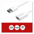 DisplayPort to HDMI Audio/Video Adapter, 6", White