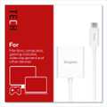 USB-C to VGA Audio/Video Adapter, 6", White